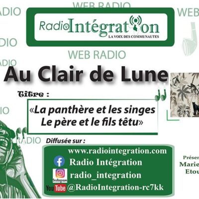 La panth?re et les singes…Apprenons