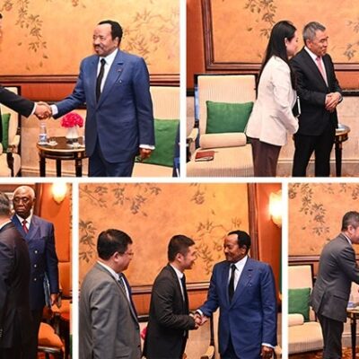 Paul Biya face ? quelques chefs d'entreprises chinois en Chine.