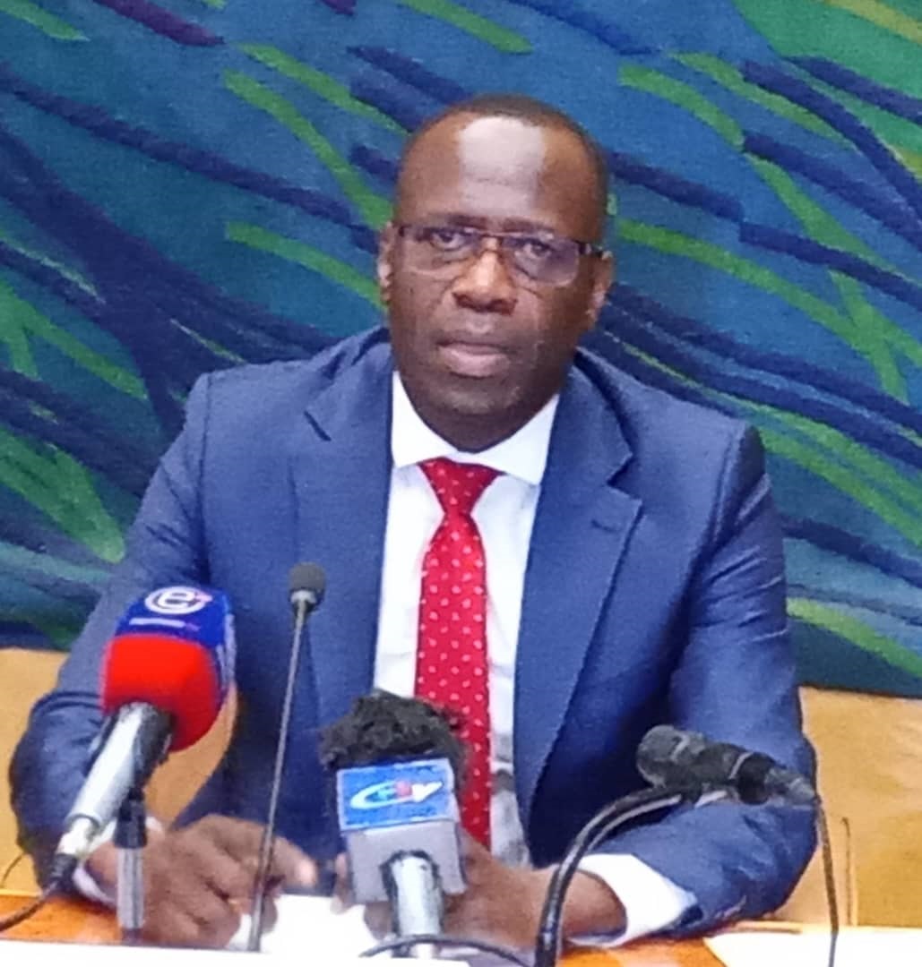 Yvon Sana Bangui, le gouverneur de la Beac ( image texte 1)