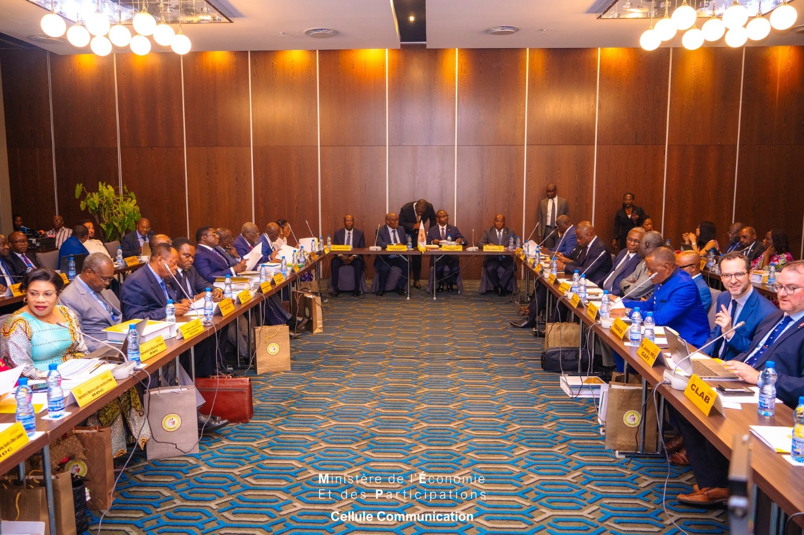 Ambiance des travaux ? Libreville le 28 septembre 2024