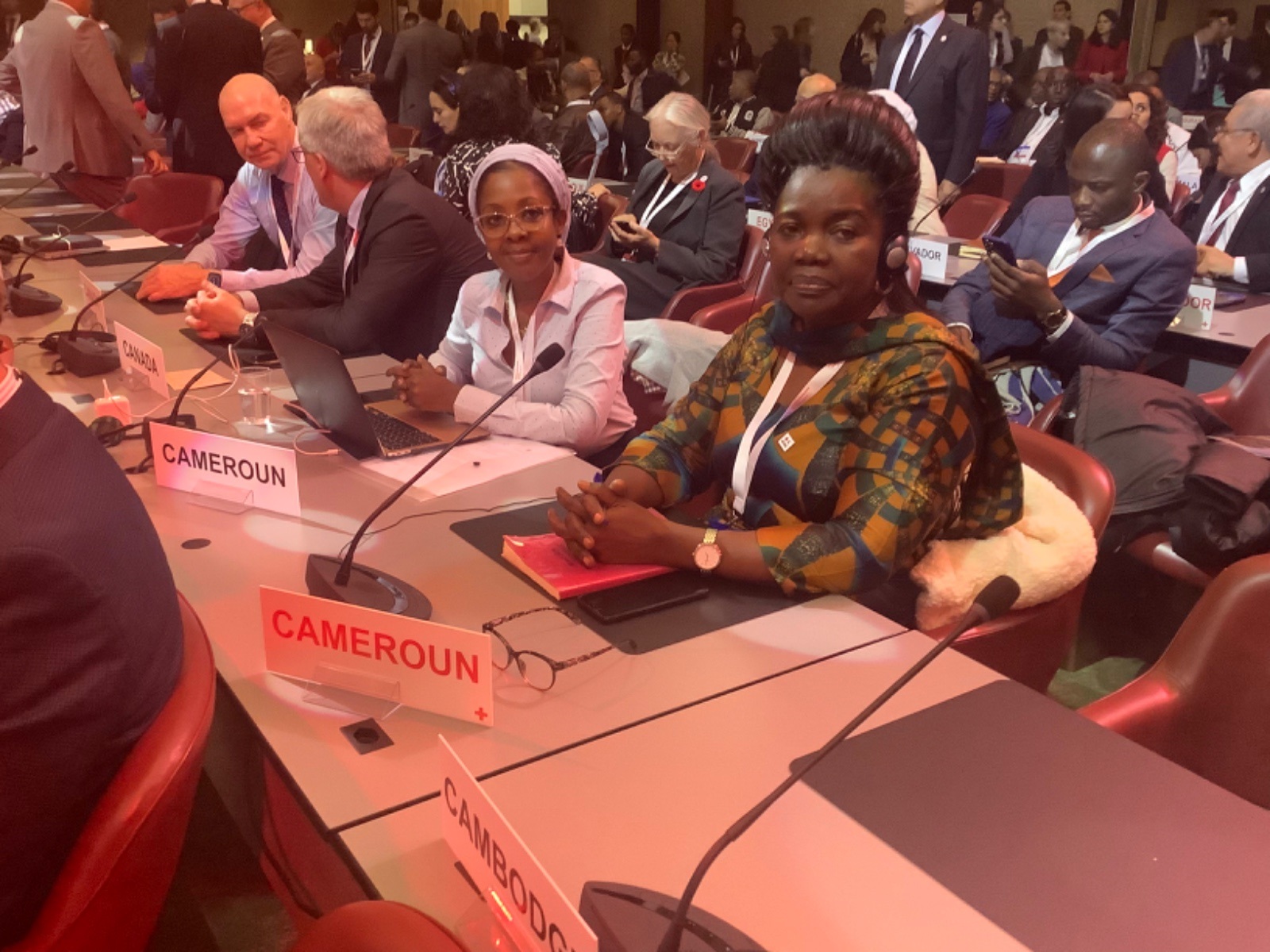 Mme C?cile Akame Mfoumou?: ? Aucun d?entre nous dans cette salle, aussi puissant soit-il, ne peut r?pondre seul aux crises humanitaires actuelles et ? venir ?