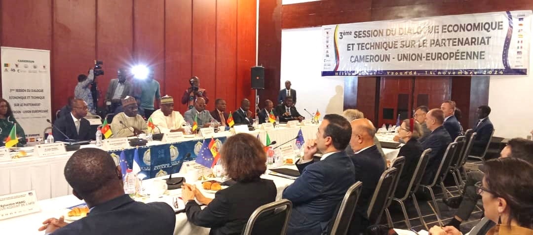 S?ance de discussions entre le Cameroun et l'UE le 14 novembre 2024 ? Yaound? 