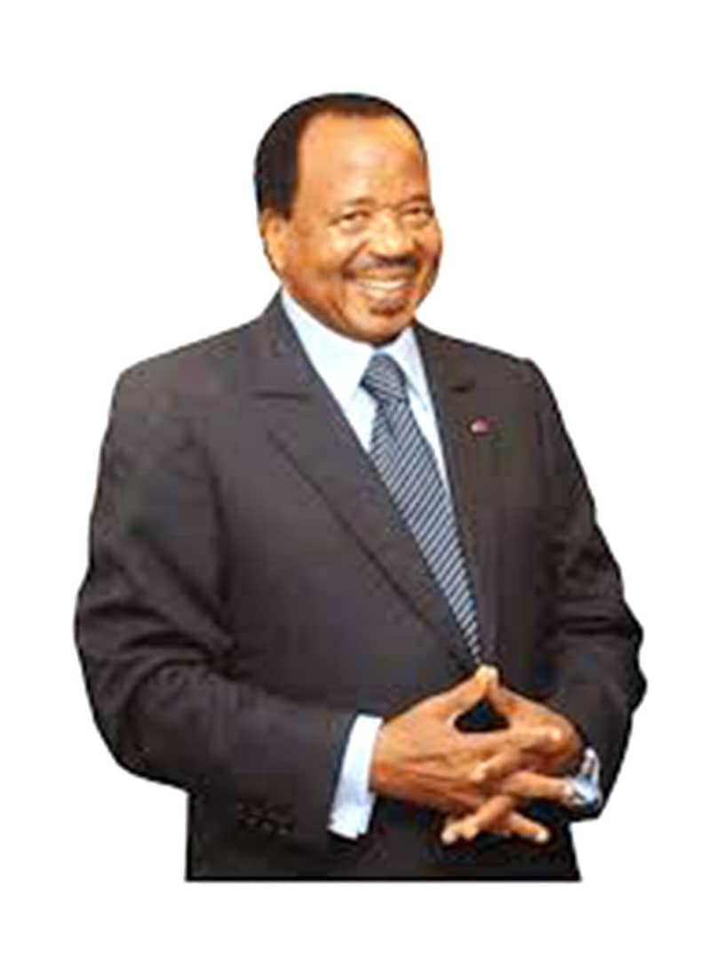 Le pr?sident de la R?publique, Paul Biya