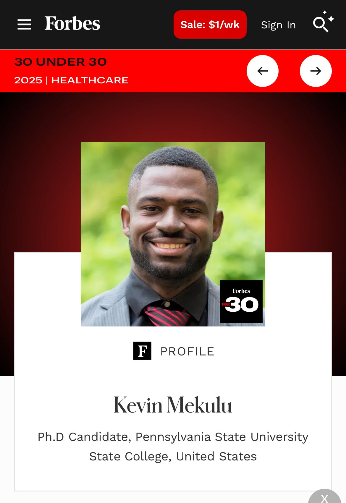 Kevin Mekulu par lui, la d?mence est d?mentie