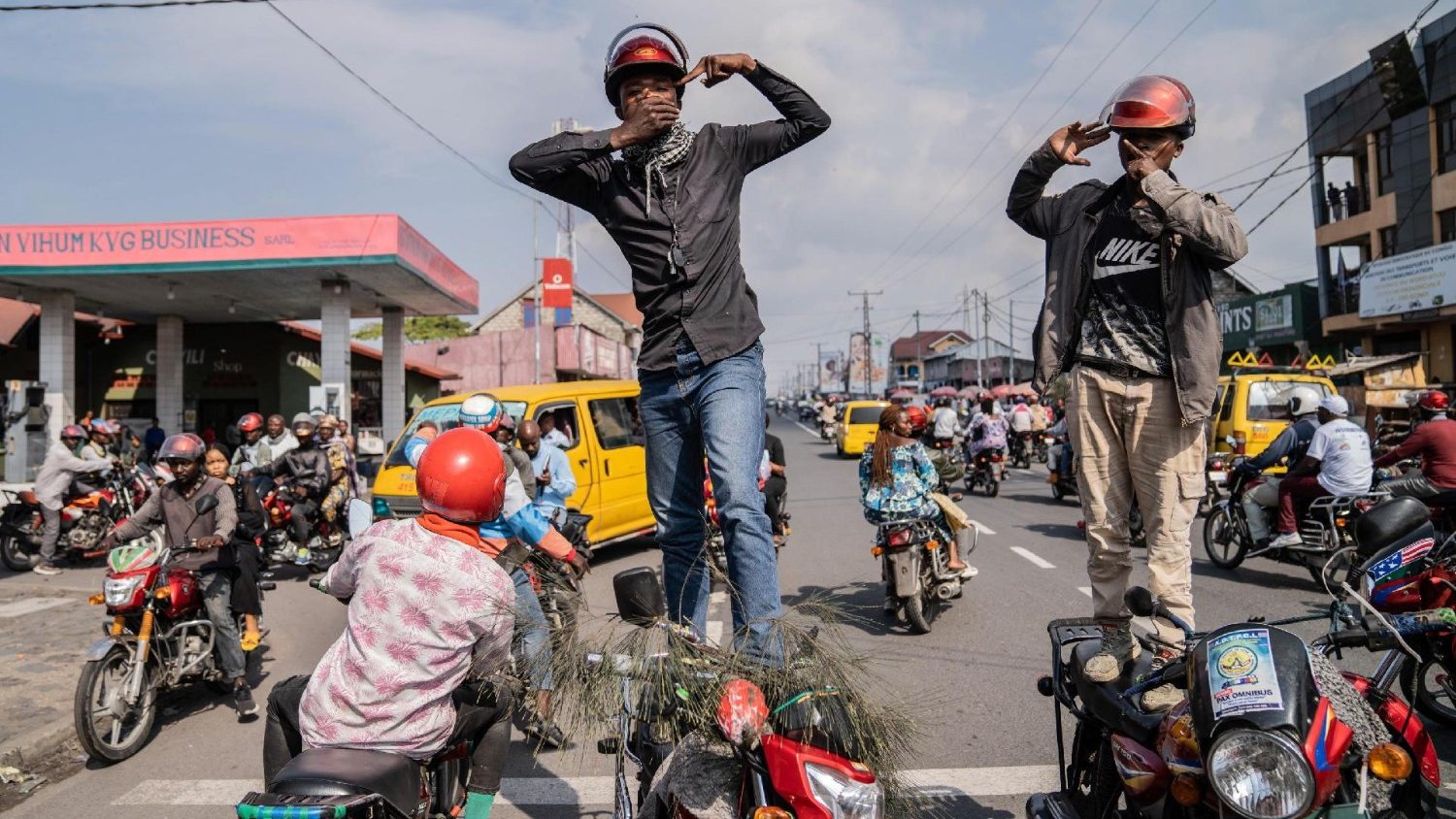 La RDC agit?e par l&rsquo;assaut des rebelles dans l&rsquo;est et des manifestations ? Kinshasa (PAPIER GENERAL)