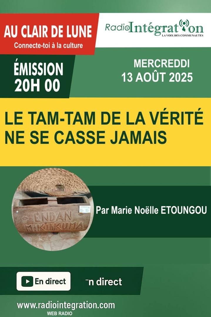 Quand le tam-tam parle,le silence tremble