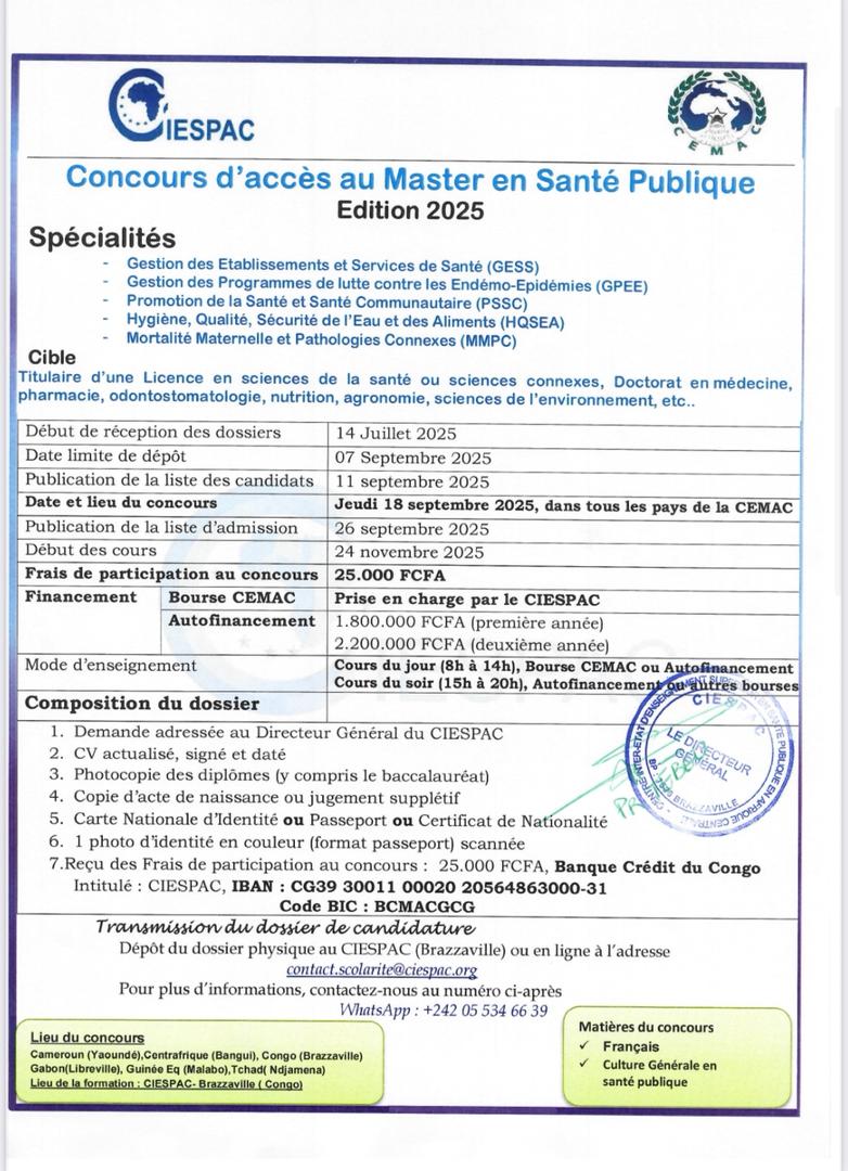 Appel ? candidature Ciespac