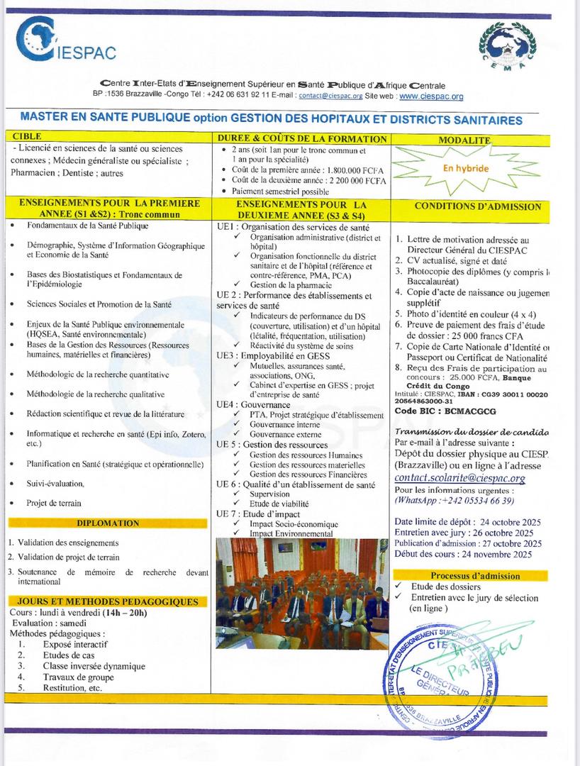 Appel ? candidature Ciepac