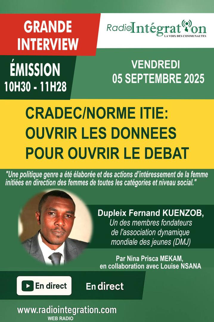 CAMEROUN/NORME ITIE: QUAND L?OPACIT? FISCALE FRAGILISE LA JUSTICE DE GENRE.