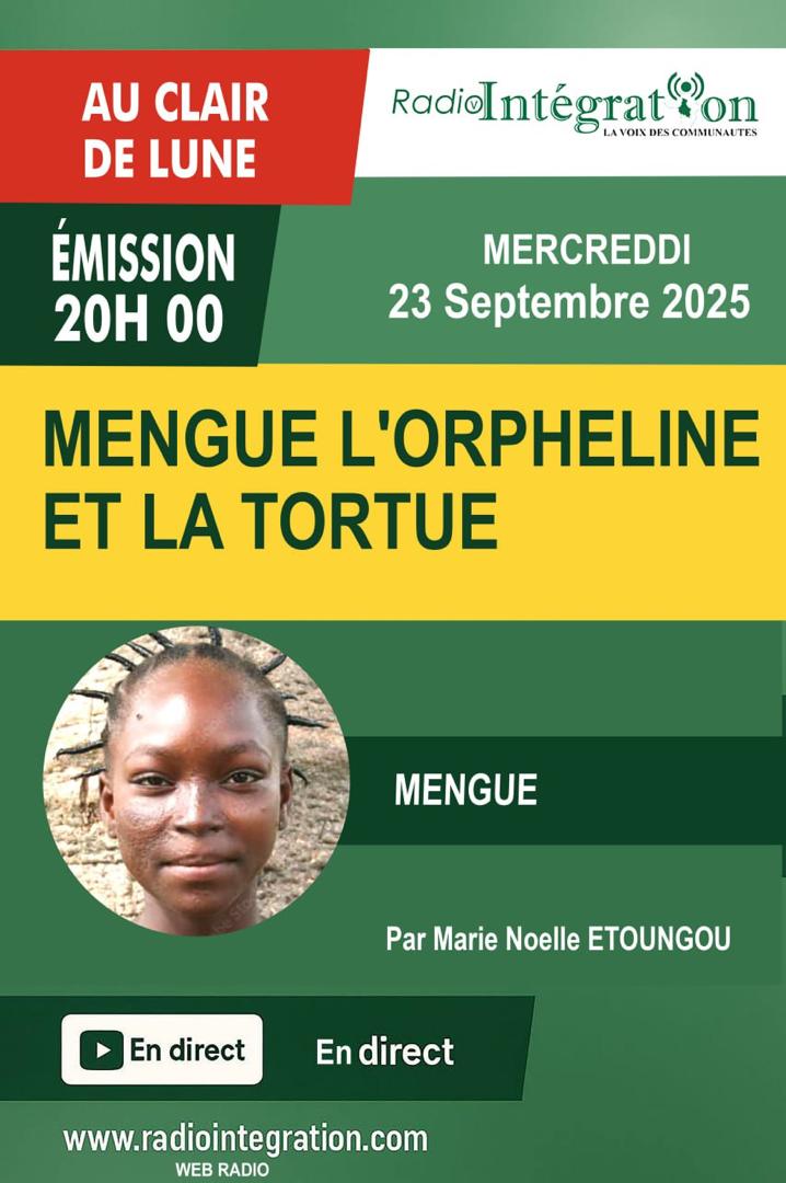 Mengue, l’orpheline et la tortue