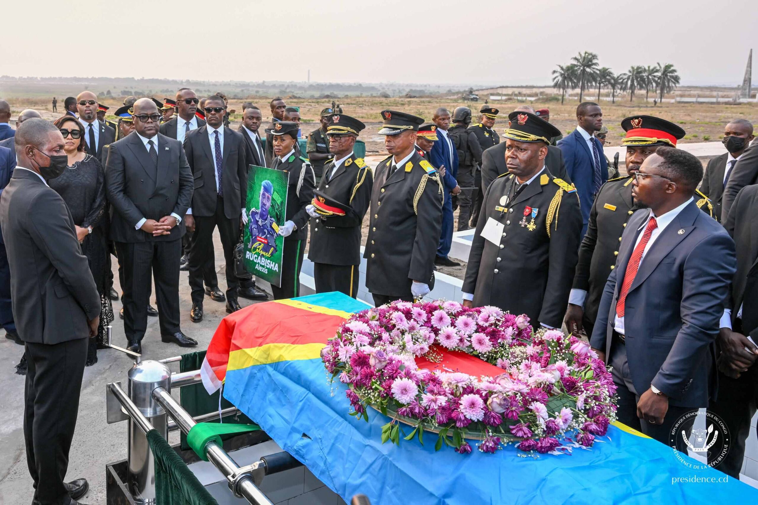 RDC : hommage national rendu ? un gouverneur militaire tomb? au front