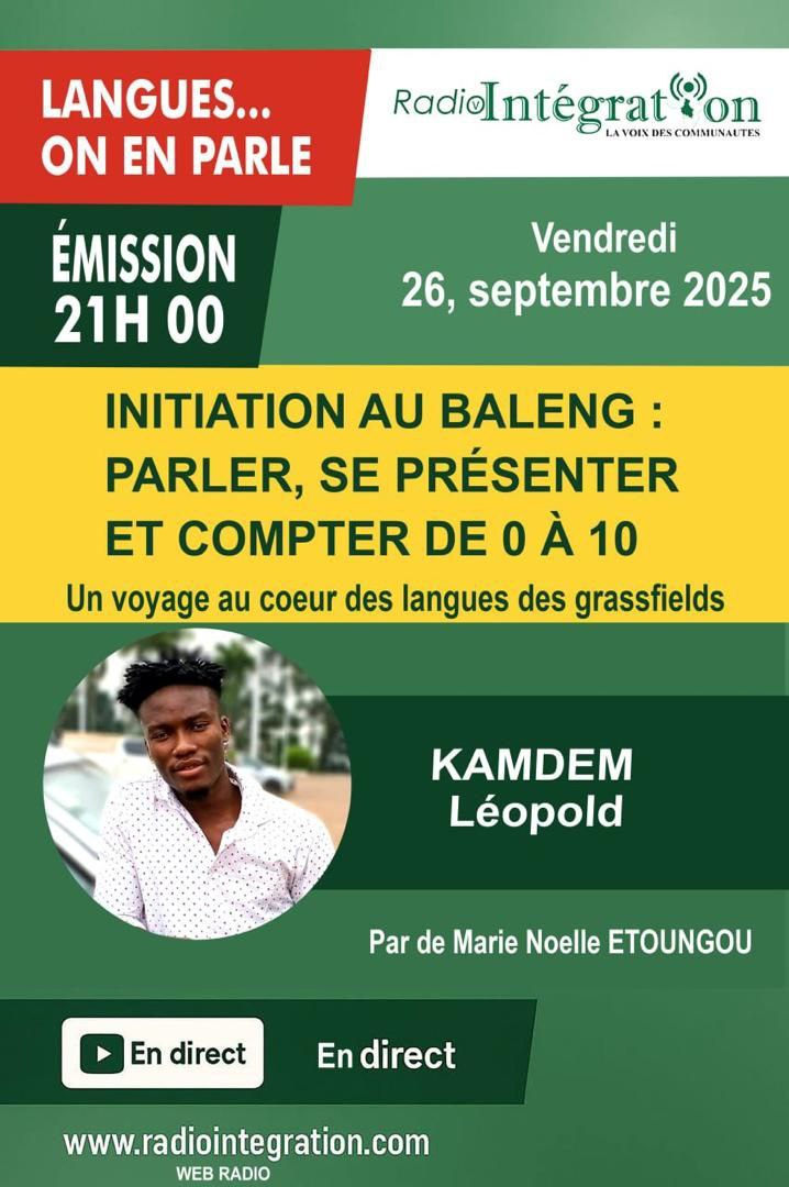 Parlons Baleng : les premiers pas